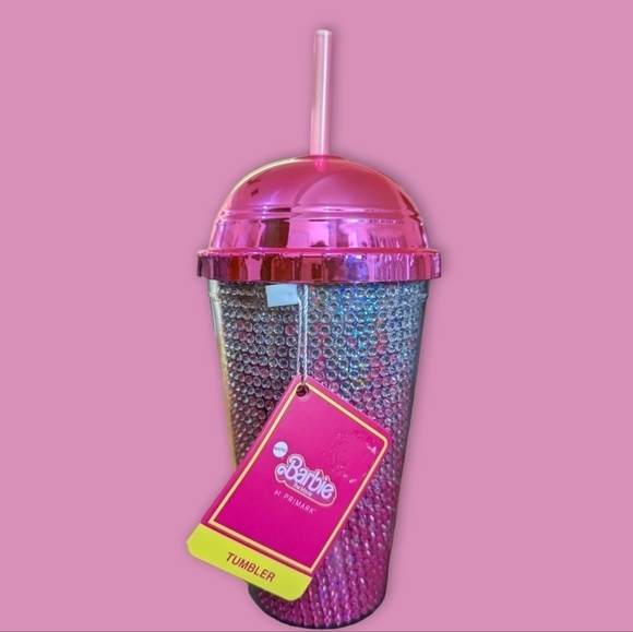 New Barbie The Movie Tumbler Primark Barbie Land Straw Cup Barbie Tumbler - Picture 4 of 8